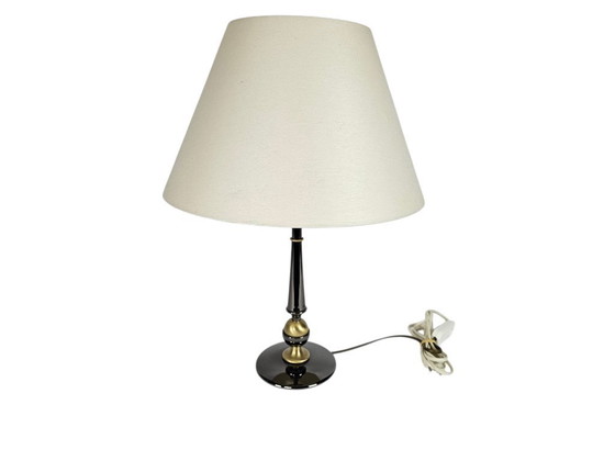 Image 1 of B + M Leuchten - brass - table lamp - classic - Germany - 80s