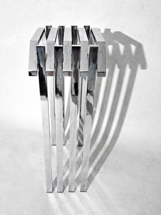 Decoratieve zuil interieur object display – Metal, Vintage (photo 11 of 15)