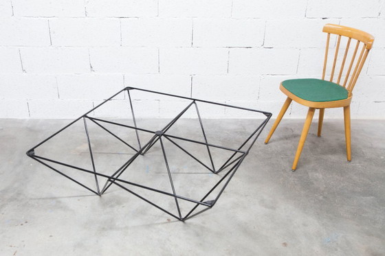 Image 1 of Tavolino da caffè 100x100cm, ottime condizioni, 1980, DLG Alanda Paolo Piva