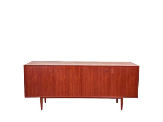 Image 1 of Credenza danese in teak di Erik Bouer per Brouer - anni '60
