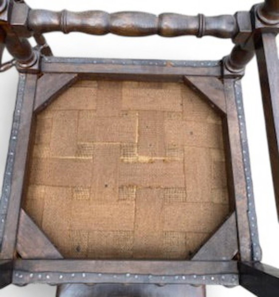 Image 1 of 8 sedie da castello antiche