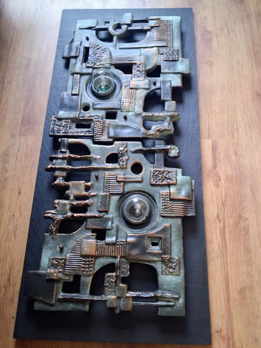 BRACKELMANN & Becker Brutalistische Wandpaneel