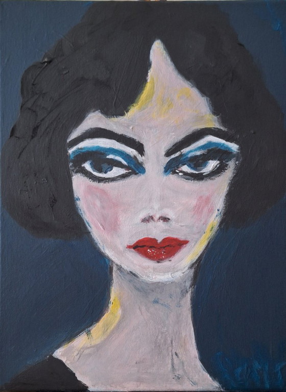 Image 1 of Acrilico 30/40cm Blu