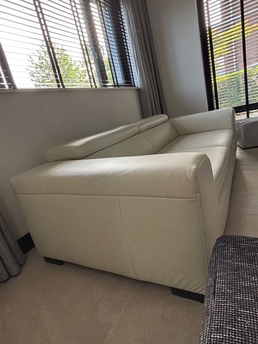 Modernes Lounge-Sofa aus Leder