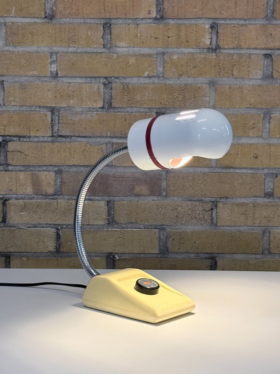 STC Space Age Bureaulamp, Hong Kong, Jaren 70 – Bureaulampen, Metal, Plastic (photo 2 of 12)
