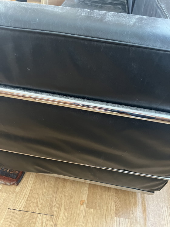 Image 1 of Divano in pelle a 3 posti LC2