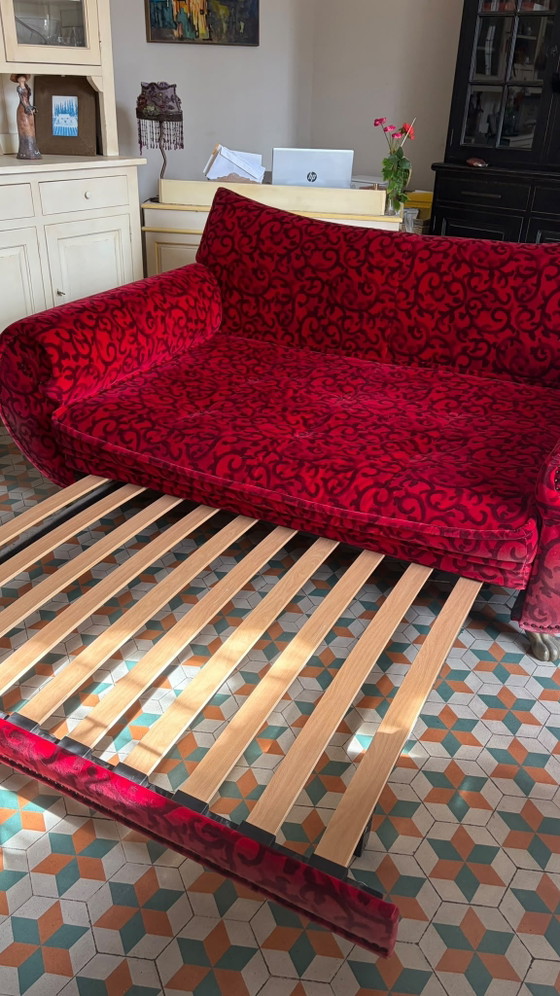 Divano Letto Bretz Gaudi – Divani 3 posti, Velluto, Metallo (photo 3 of 5)