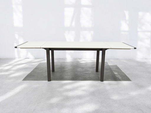 Table de salle à manger vintage en Formica - extensible