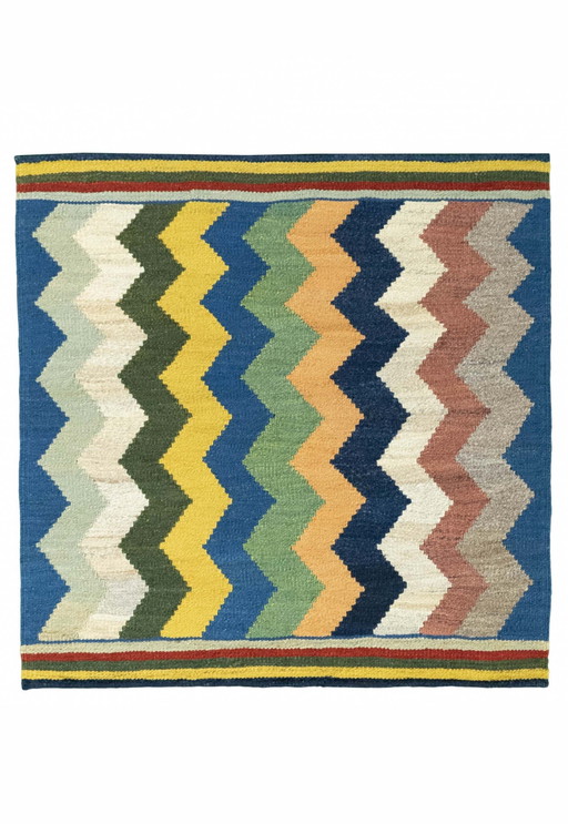 Designer Kelim - 102 X 102 cm