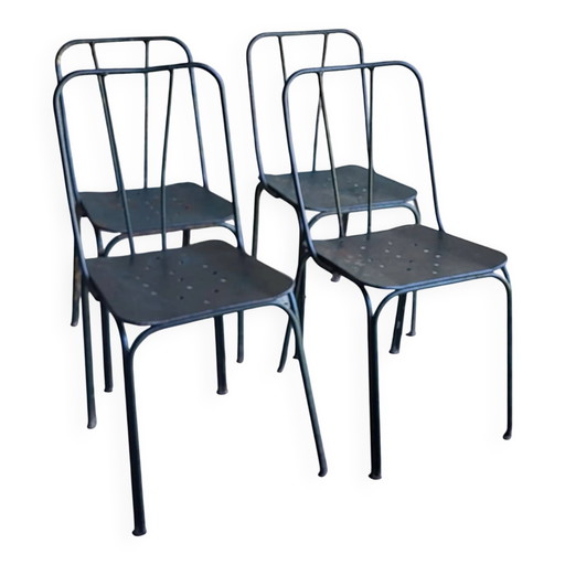 Tuinstoelen Parc et Jardin de Paris, jaren 50 (*4)