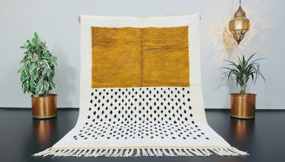 Image 1 of Tapis marocain en laine naturelle 300cmx200cm