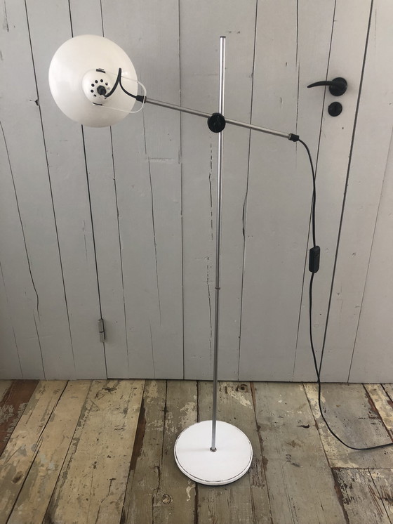 Image 1 of Anvia vintage floor lamp white J. Hoogervorst