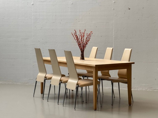 Set di 6 sedie con schienale alto di Arper, Italia, anni 2000