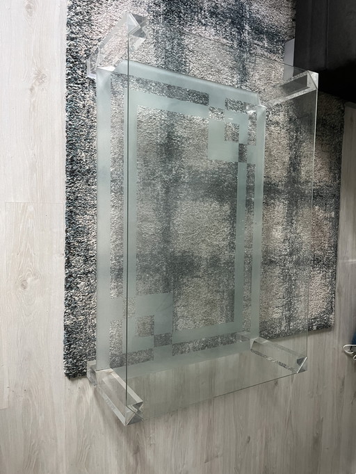 Table basse en verre Barcelona