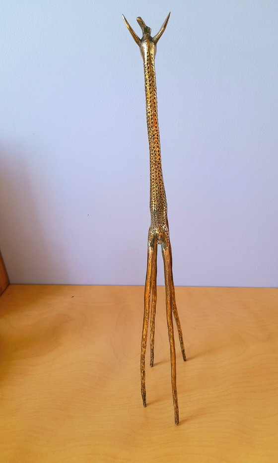 Image 1 of Jirafa de latón 1970