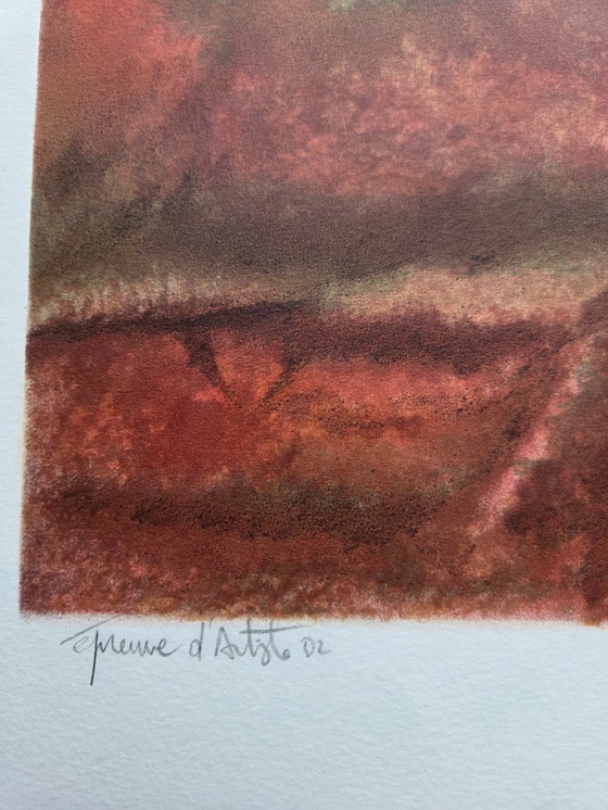 Image 1 of Degans Xavier (1949-) - Litografia Prova d'artista