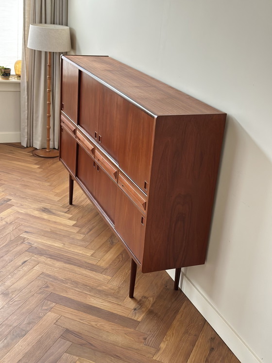 Image 1 of Vintage highboard Deens Johannes Andersen jaren 50/60/70