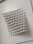 Relief mural constructif blanc, Zero Art
