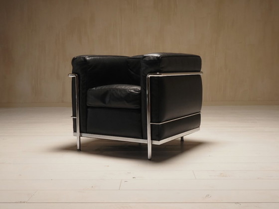 Image 1 of LC2 Clubfauteuil van Le Corbusier, Jeanneret, Perriand voor Cassina