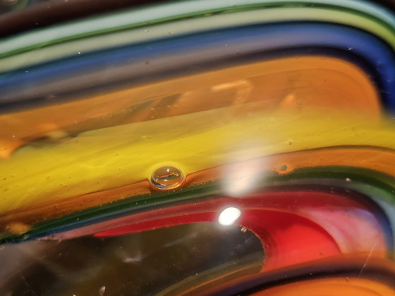 Vaso speciale pesante in Arte in vetro vintage – stile Murano – 4 a 5 kg – Glass (photo 12 of 15)