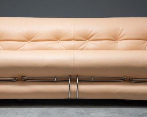 A 'Soriana' 4-Seater Sofa, Designed in 1969 by Afra & Tobia Scarpa and Manufactured by Cassina, Italy