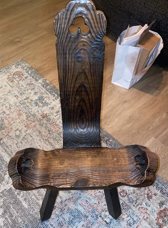 Image 1 of Sgabello da parto vintage e impertinente