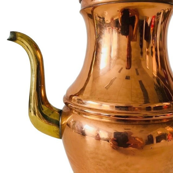 Image 1 of Teiera vintage in rame e ottone