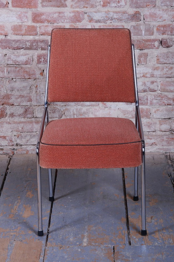 Set aus vier restaurierten Bauhaus-Stühlen, verchromter Stahlrohr, Tschechisch, 1940er Jahre (photo 9 of 13)