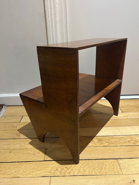 Image 1 of houten plank uit de jaren 1950