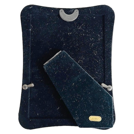 Image 1 of Dipinto vintage Art Nouveau di Alphonse Mucha Cornice in ottone Champenois degli anni '60