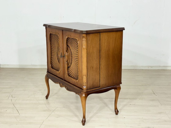 Image 1 of Antieke tv- en platenspelerkast in barokstijl / ladekast