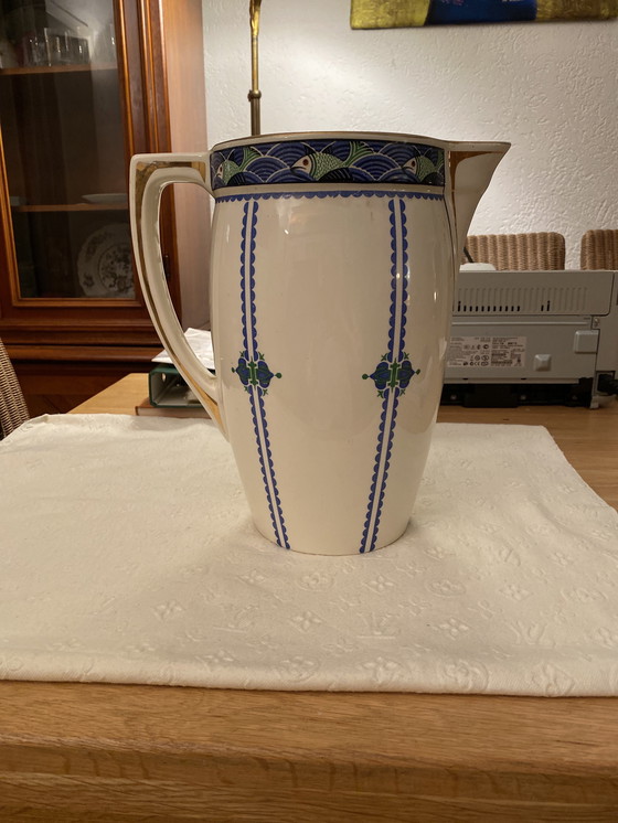 Image 1 of Boch La Louviere Belgio Art Deko Kanne 