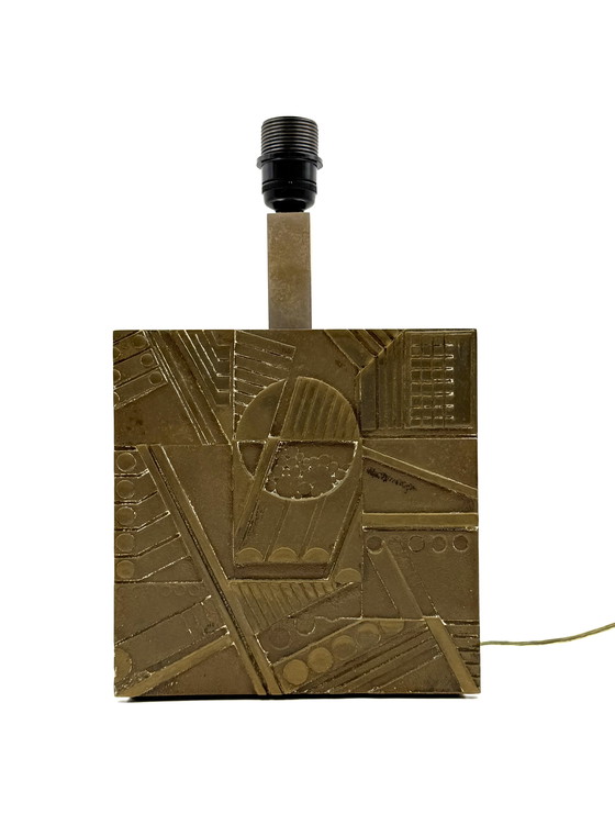 Image 1 of Luciano Frigerio, base de lampe de table Hollywood Regency, Italie 1970