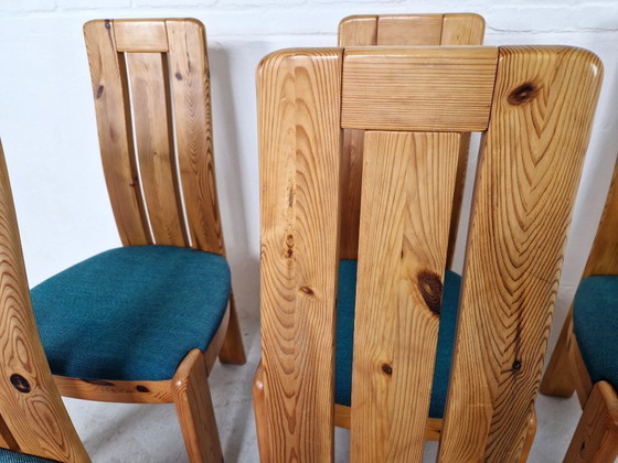 Image 1 of Set of 6 Vintage Danish dining chairs