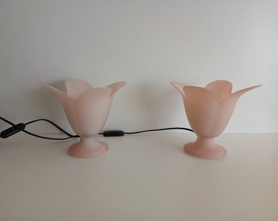 Image 1 of Tulp Lampjes – Van de Heg – 1980’s – Vintage 