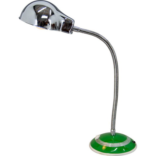Vintage table lamp with flexible shade, 1950s