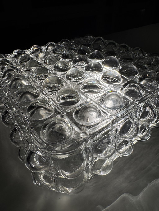 Große Wand oder Deckenleuchte von Helena Tynell für Glashütte Limburg