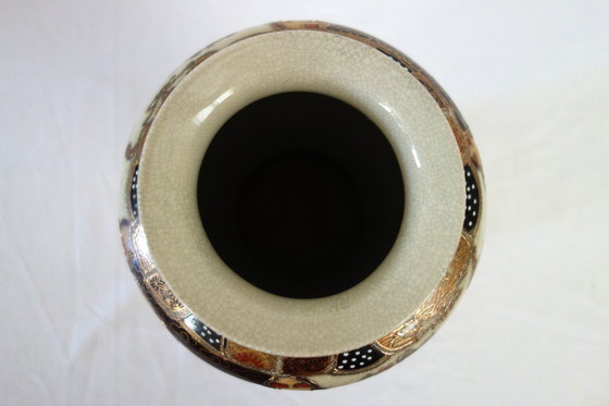 Image 1 of Satsuma vaas midden 20e eeuw H31cm