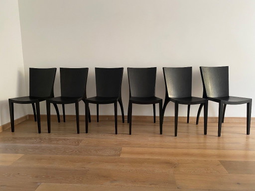 Set aus 6 Milano Esszimmerstühlen von Danilo Silverstrin für Gunther Lambert (1980)