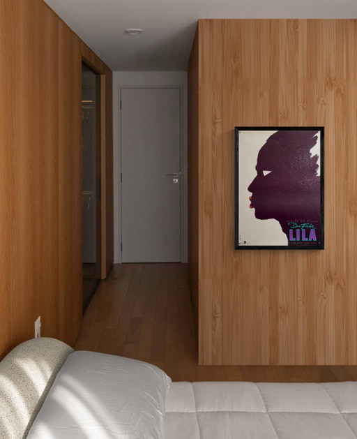 🎬 Die Farbe Lila (Il colore viola) – 1987 – Poster originale A1 | Stampa litografica | 84,1 × 59,4 cm | Germania dell'Est (RDT)