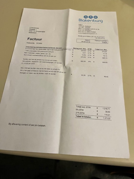 Image 1 of 6x  philippe starck costes stoelen zwart