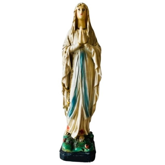 Image 1 of Vintage statue of the Virgin Mary 42 cm