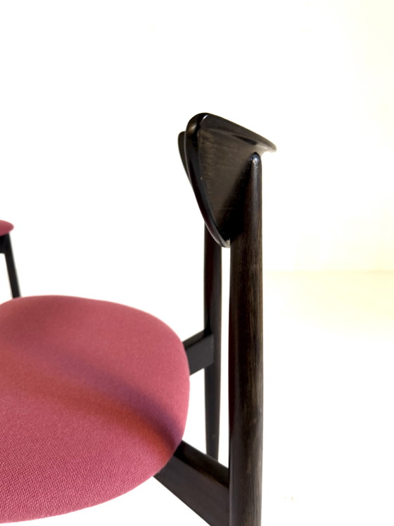 Image 1 of 6 sedie da sala da pranzo vintage, Harry Østergaard anni '60