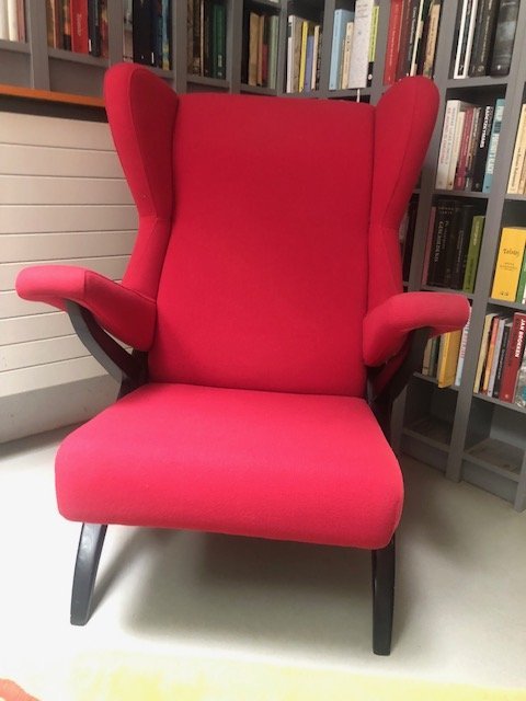 Fauteuil Franco Albini, 1952, Arflex, Italie. Réédition 1979, Arflex riproposte