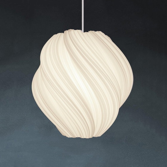 Image 1 of Swiss Design Koch #2 Clockwise Pendant Light White