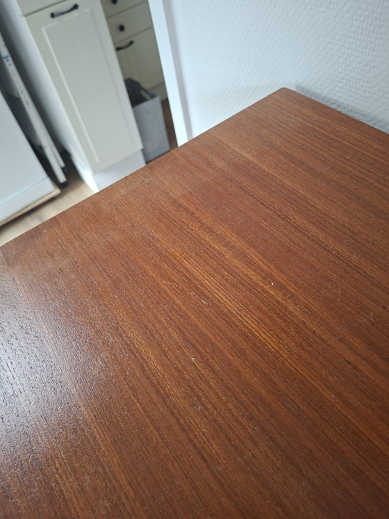 Image 1 of Mobiletto alto in teak vintage degli anni '60