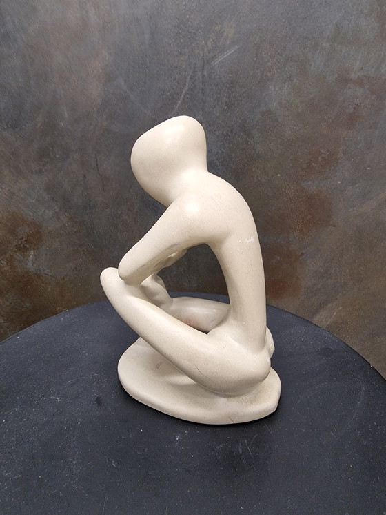 Image 1 of Cycladisch beeld "de denker"