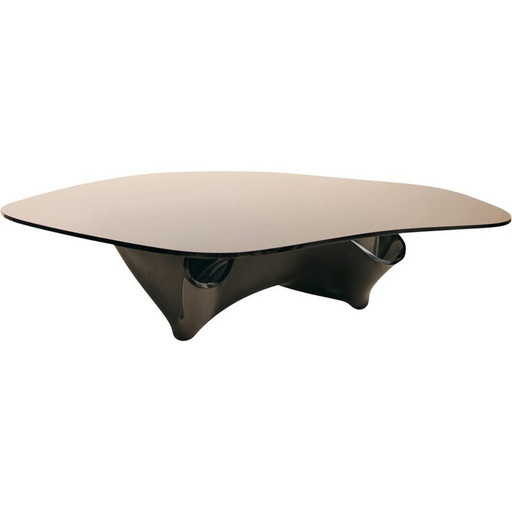Table basse monumentale vintage par Laurel Fyfe, 1990