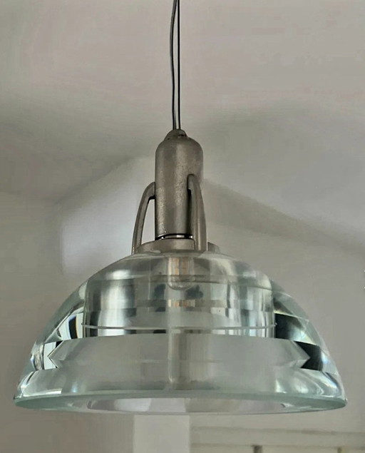 Lampada a sospensione Lumina Galileo – un classico del design firmato Emanuele Ricci (in cristallo)