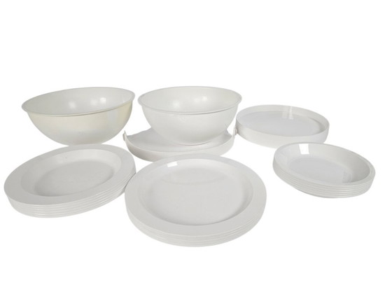 Image 1 of Guzzini - Made in Italy - Carlo Viglino - plastic design - Ball Picnic set - 1970s